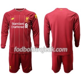 Liverpool Børn Hjemme 2019/20 - Fodboldtrøjer(L/S)